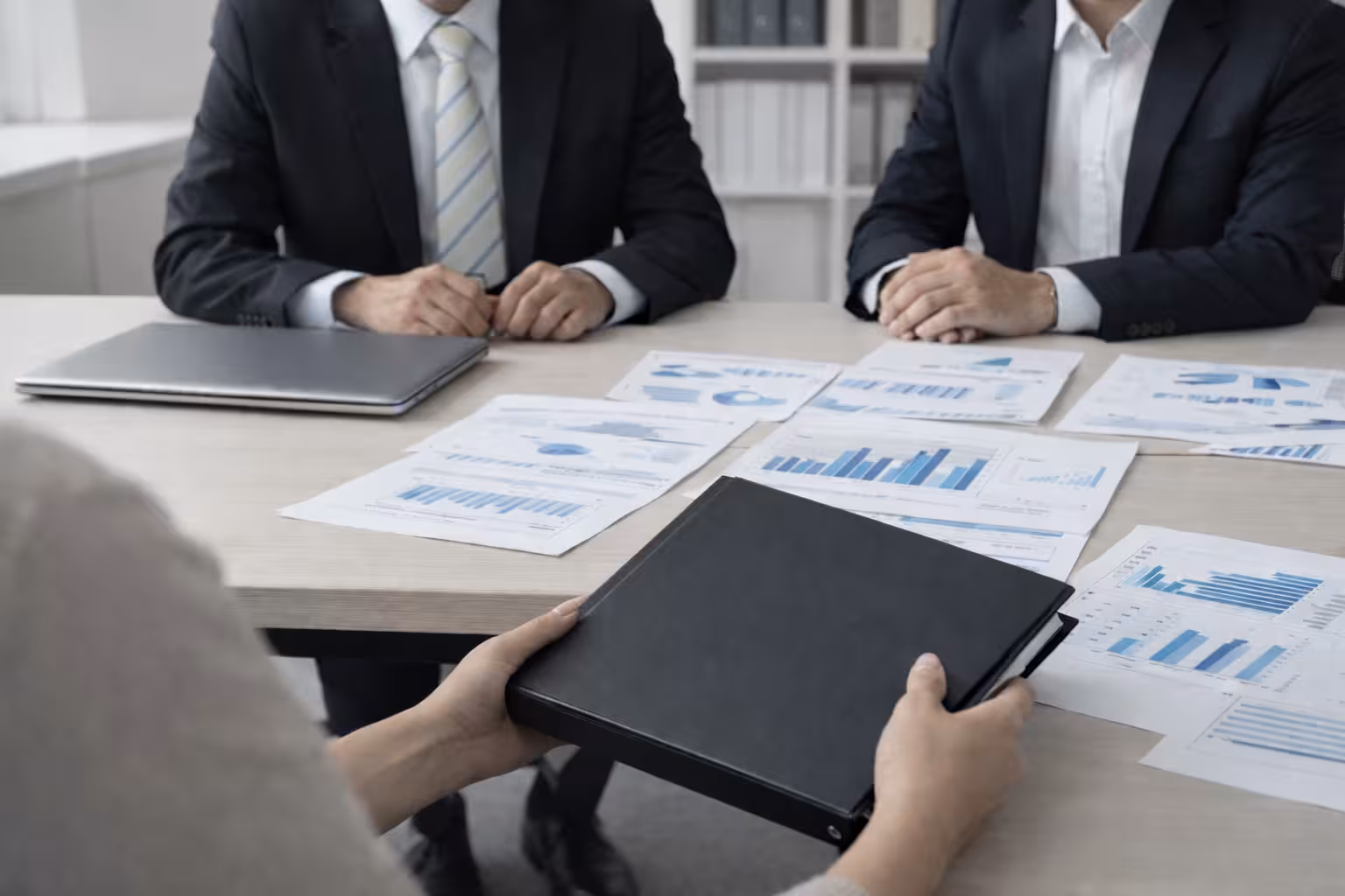 Spotkanie z klientami w sprawach doradztwa księgowego