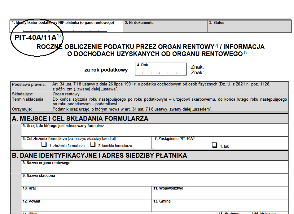 Czy emeryt musi rozliczyć PIT-11A? Pełny przewodnik 2026 – obowiązki, terminy i ulgi dla seniorów